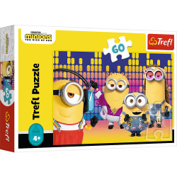 PUZZLE 60 MINIONKI ROZRABIAJĄ 