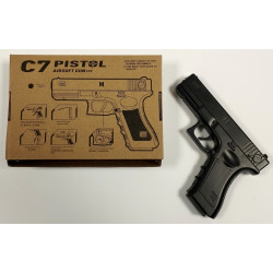 PISTOLET NA KULKI C7 METALOWY