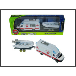 VAN POGOTOWIE PRZYCZEPA PONTON