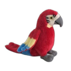 PAPUGA CZERWONA 14CM