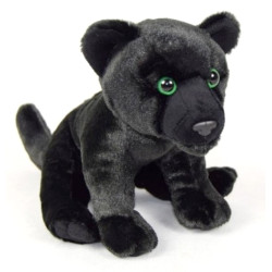 CZARNA PANTERA SIEDZĄCA 18CM