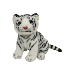 TYGRYS BIAŁY SIEDZĄCY 25CM