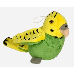 ZIKI PAPUGA FALISTA ŻÓŁTA 14CM