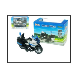 MOTOCYKL POLICJA 13CM ŚW....