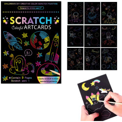 ZDRAPYWANKA KOLOROWA 9 KART 