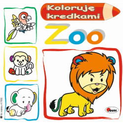 KOLORUJĘ KREDKAMI ZOO
