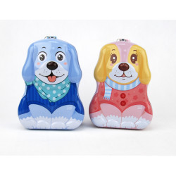 SKARBONKA METALOWA PIES