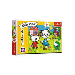 PUZZLE 30 PRZYGODY KICI KOCI 