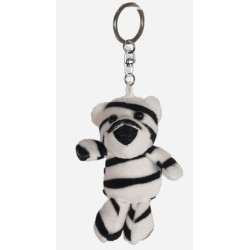 BRELOK TYGRYS BIAŁY 8CM