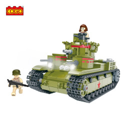 KLOCKI CZOŁG Z FIGURKAMI...