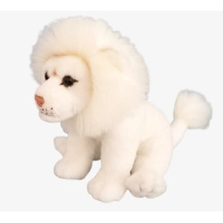 LEW BIAŁY SIEDZĄCY 20CM