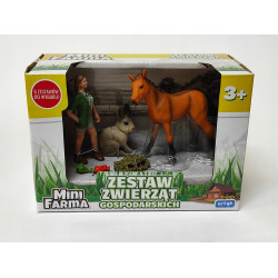 ZESTAW FARMA - ROLNIK I KOŃ