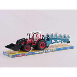 TRAKTOR Z MASZYNĄ ROLNICZĄ...