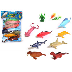 ZWIERZĘTA MORSKIE 8 SZTUK