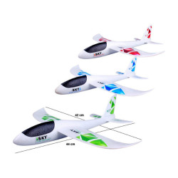 SAMOLOT STYROPIANOWY 42CM