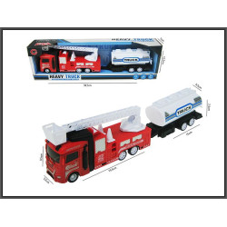 AUTO STRAŻ Z PRZYCZEPĄ 35CM 