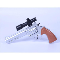 PISTOLET SPŁONKA SREBRNY Z...