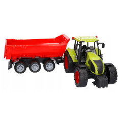 TRAKTOR Z PRZYCZEPĄ 