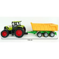 TRAKTOR Z PRZYCZEPA