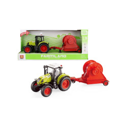 TRAKTOR Z PRZYCZEPĄ 