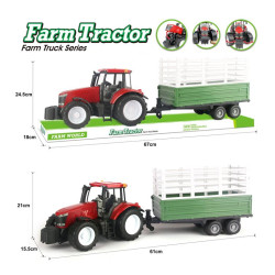 TRAKTOR Z WYSOKA PRZYCZEPĄ
