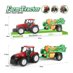 TRAKTOR Z OPRYSKIWACZEM 