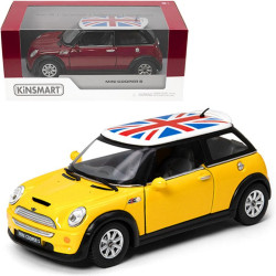 MINI COOPER S FLAGA UK 1:28