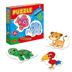 PUZZLE DLA MALUSZKÓW - RYBKA 