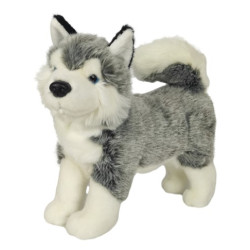 PIES HUSKY STOJĄCY 32CM